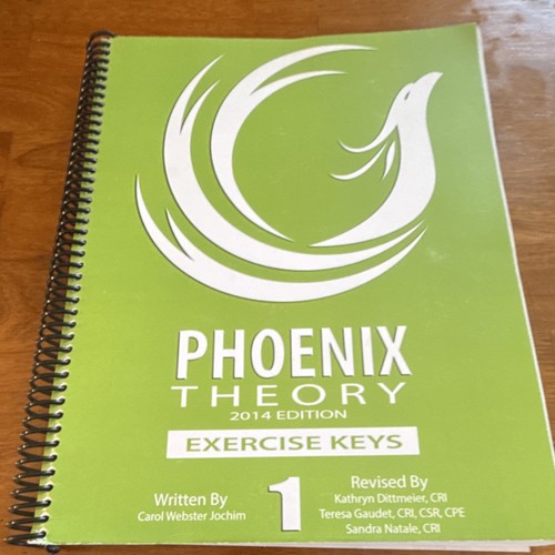 Phoenix theory exercise keys - phoenix,