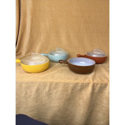 Glasbake glass casserole bowl - glass,