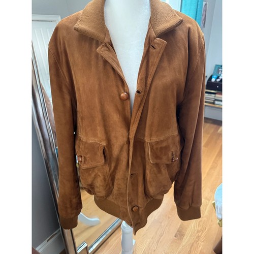Vintage fantastic suede bomber - suede,