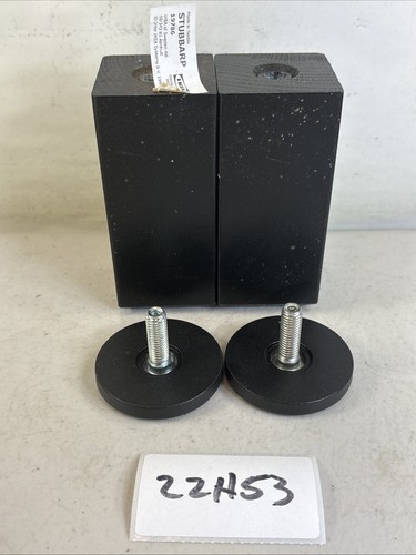 Ikea stubbarp leg - ikea, black