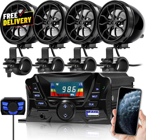 Motorcycle bluetooth speakers - motorcycle,
