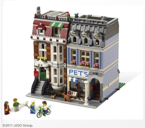 Lego creator expert - pet, shop