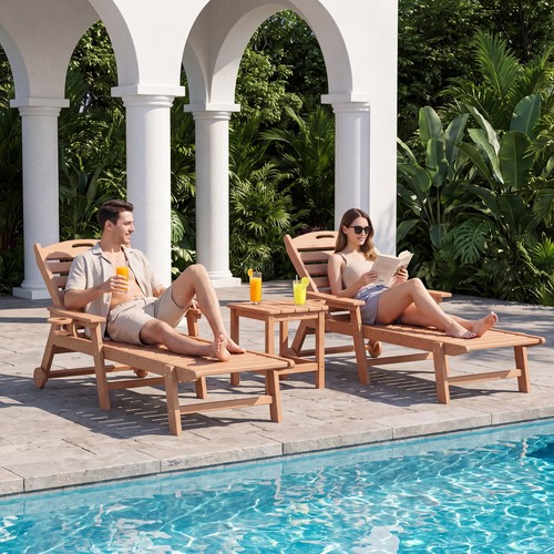 Awoutwood patio chaise lounge - awoutwood,