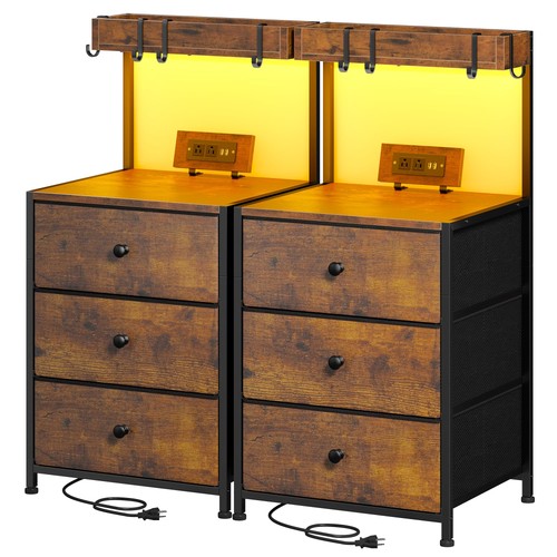 Nightstand set charging - set, 2