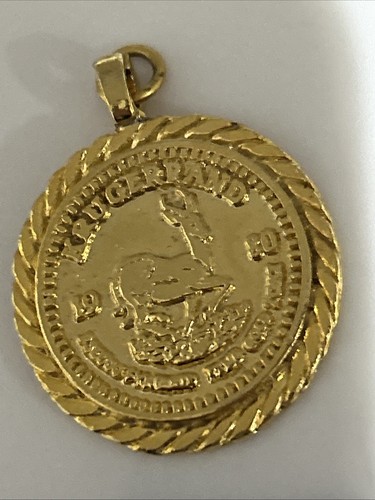 Krugerrand 1980 coin round - coin,