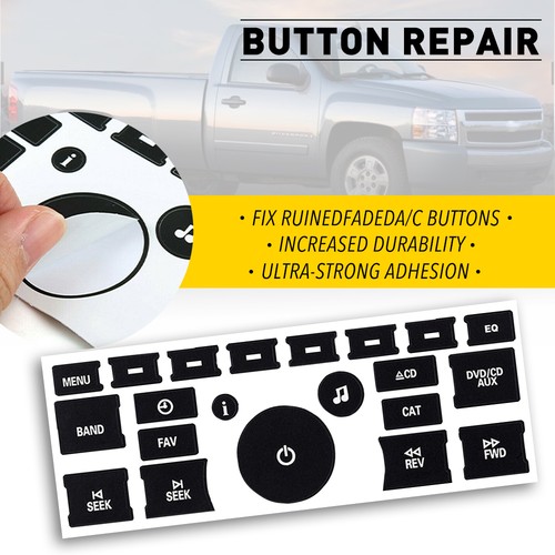 Replacement new radio - radio, button