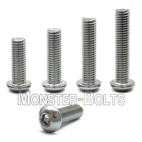 Stainless steel button - stainless, head