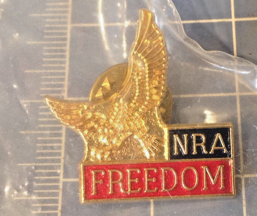 Vintage nra pin - nra, freedom