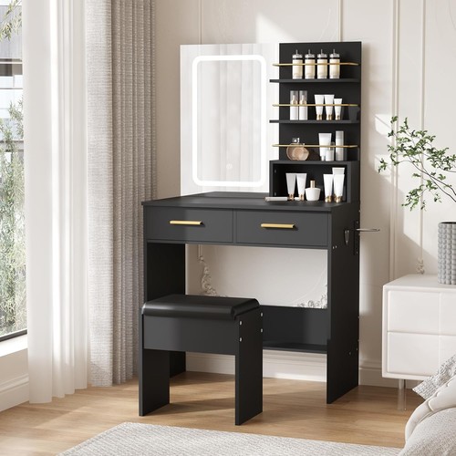 Vanity desk chair with - desk,