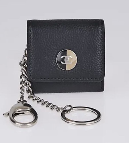 Chanelblack caviar leather - caviar, key
