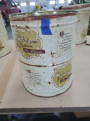 Vintage gallon schwan s - vintage, schwan's