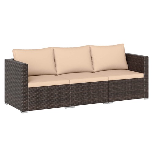 3pcs patio sectional sofa set - sectional,