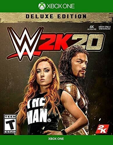 Used wwe 2k20 deluxe - used,