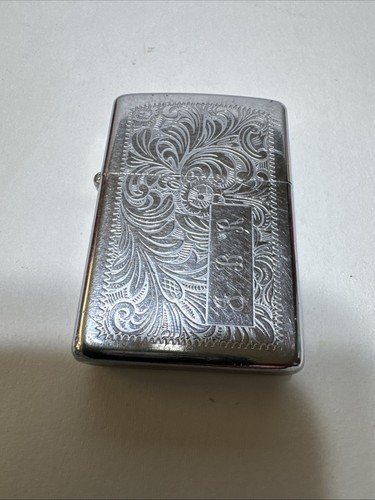 Zippo engraved floral - zippo,