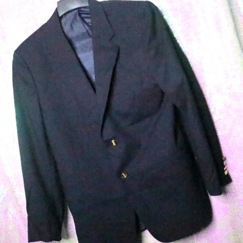 Navy suit jacket 40r savile - 40r,