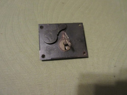 Antique lock key - &,