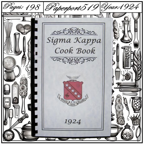 1924 sigma kappa vintage - ,