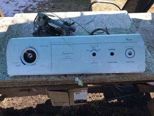 Gas dryer whirlpoolcontrol - gas,