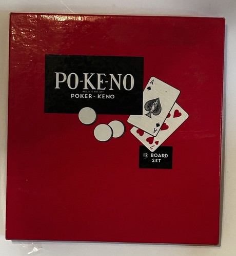 Vintage pokeno board - vintage,