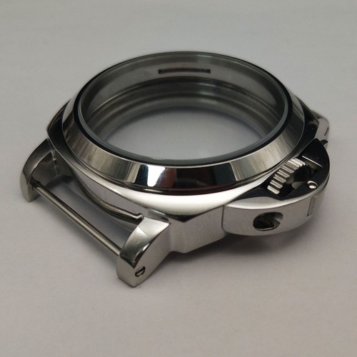 44mm metal watch case polished - metal,