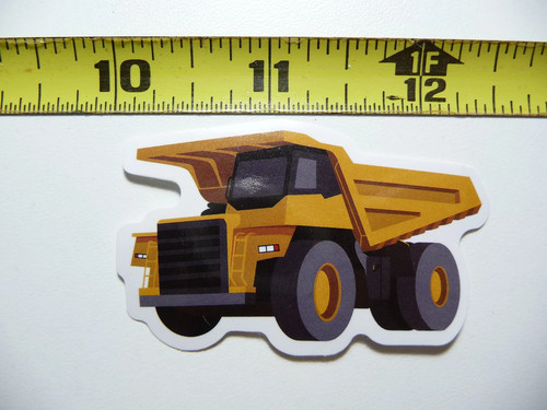 Mining left dump truck small - truck,