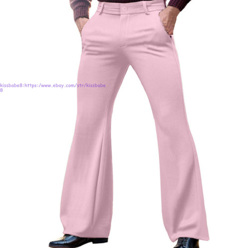 New disco pants mens bell - pants,