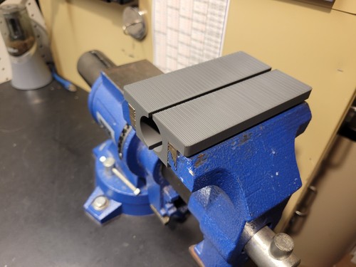 Barrel vise jaw 5 - jaw, 4.5",