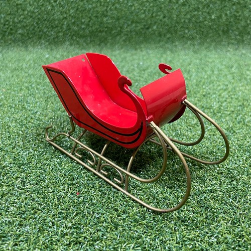 Vintage metal red - vintage, santa