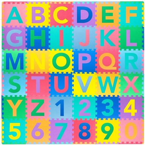 Educational abc foam mat - abc,