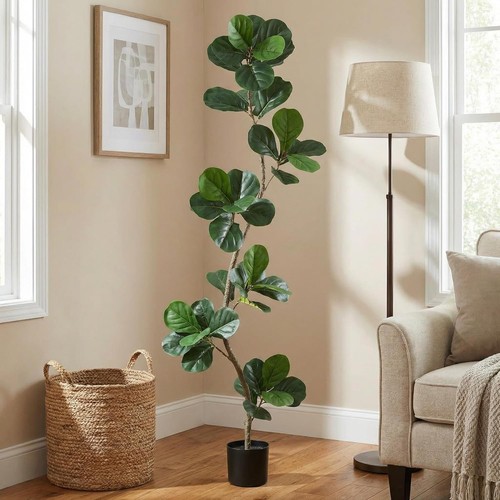 5ft lifelike artificial fiddle - artificial,