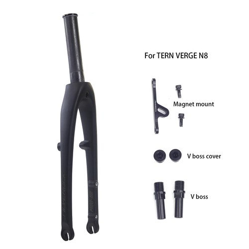 Carbon rigid fork - carbon,