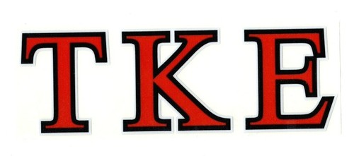 Tke sticker tau kappa - sticker,