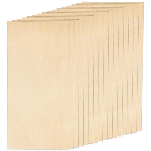 Pack basswood craft sheets - 13-pack,