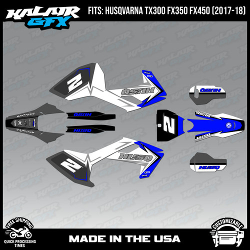 Graphics kit for - for, husqvarna
