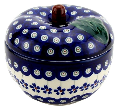 Polish pottery apple - apple, baker