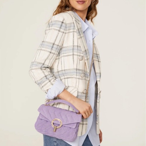 Sandro yza bag women purple - sandro,