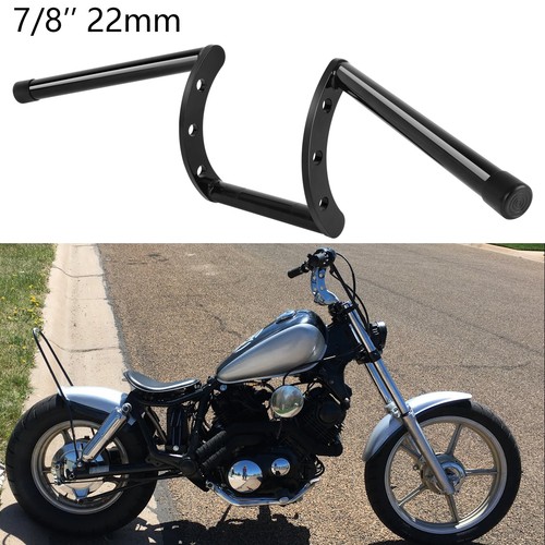 Black motorcycle - black, 7/8''