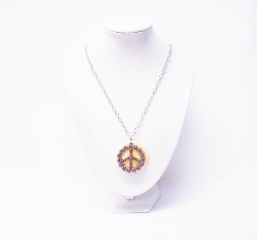 Decorative silver plated peace - decorative,