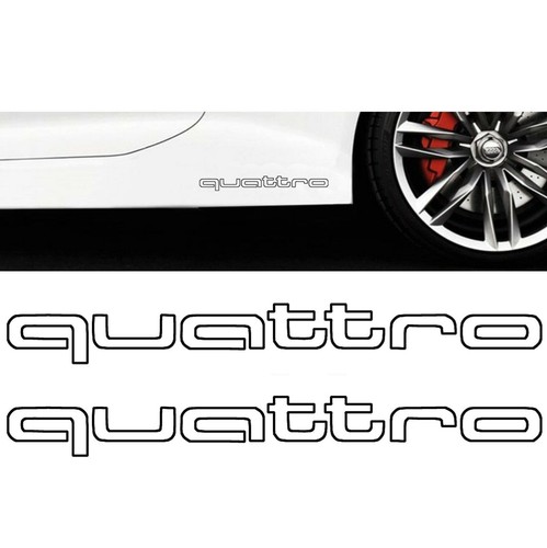 Quattro sticker door side - sticker,