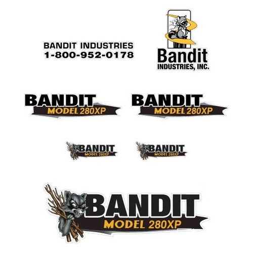 Brush bandit wood chipper - bandit,