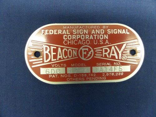 Federal sign and signal model - federal,