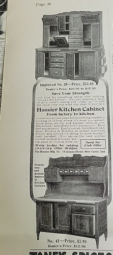 1904 antique hoosier kitchen - 1904,