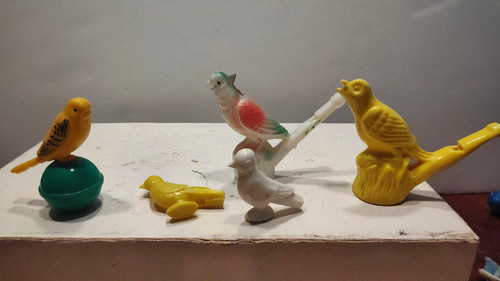 Group vintage plastic - of,