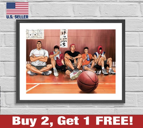 Slam dunk anime - anime, poster