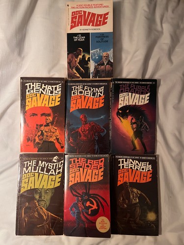 Doc savage book lot - savage,