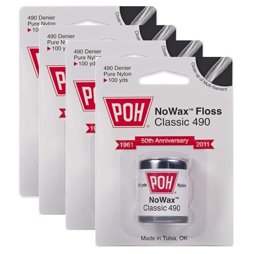 Poh dental floss unwaxed - floss, 100
