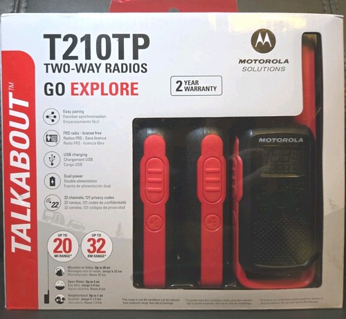 Motorola talkabout t210tp - motorola,