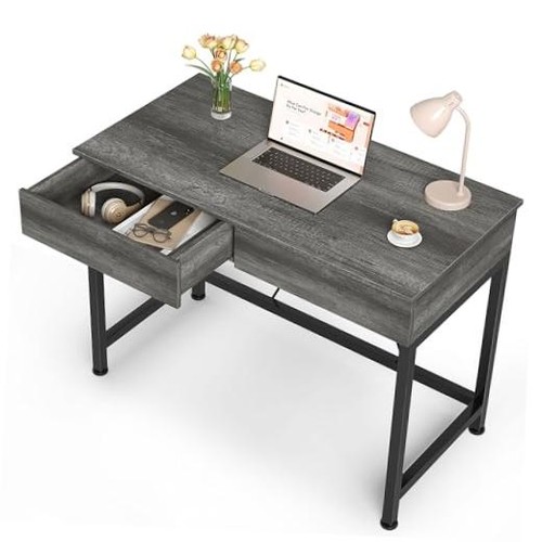 Small desk with wooden - small,