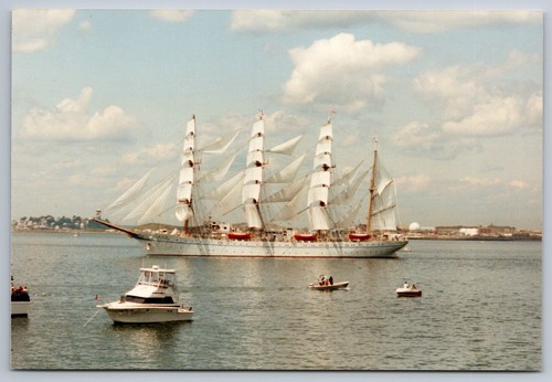 Vintage masted sailing ship - vintage,