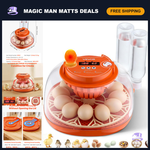 Automatic egg incubator with - automatic,